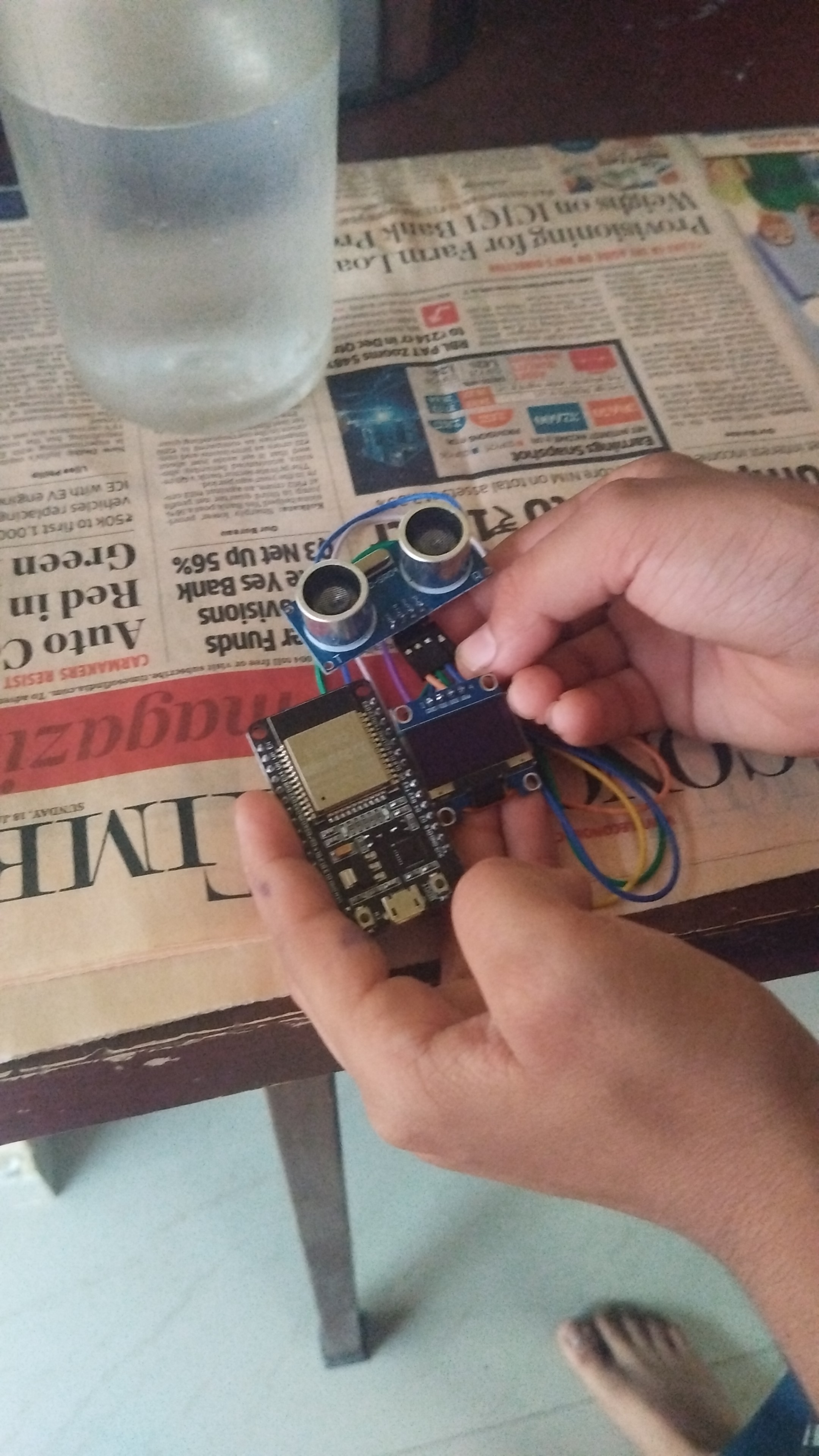 Smart water level detection system